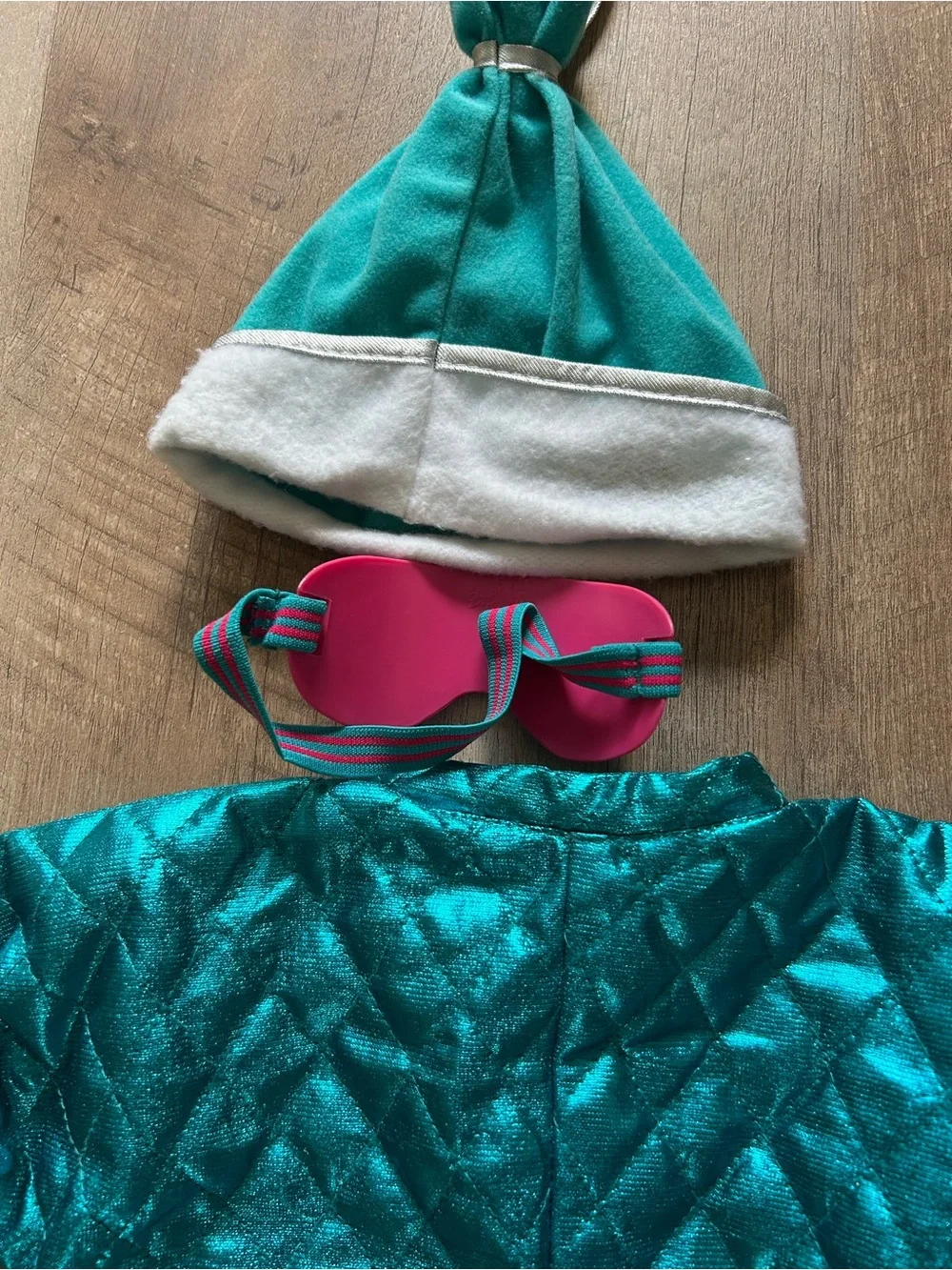Original Zapf Creations 90s Teal Baby Born Snowsuit Set